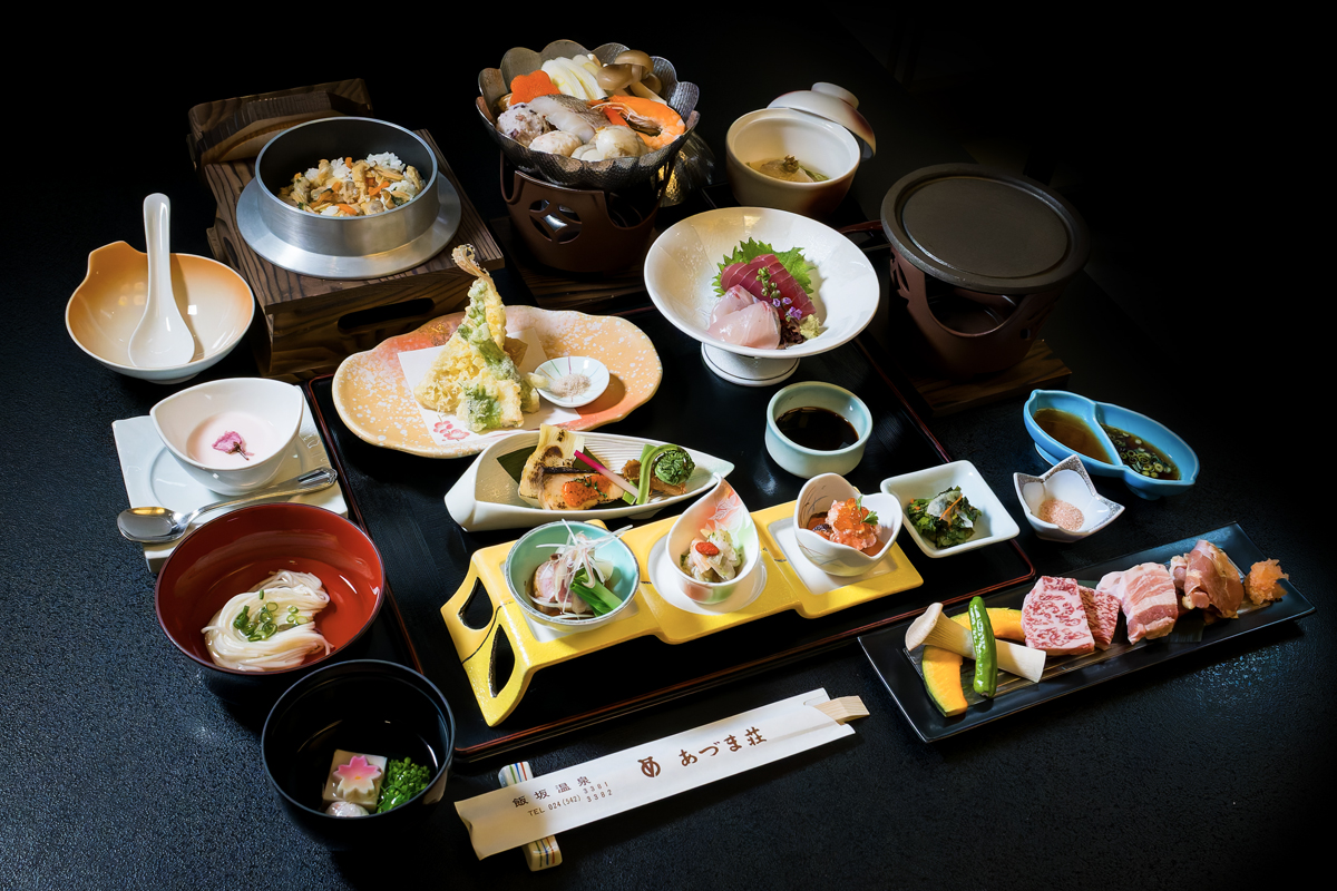 御夕食一例